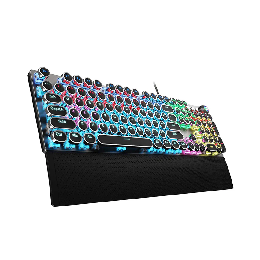 AULA F2088 Retro Punk Typewriter RGB Keyboard - Image 9