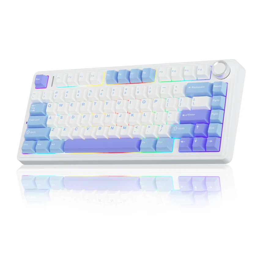 AULA F75 Pro Knob Side-Printed Mechanical Keyboard - Image 102