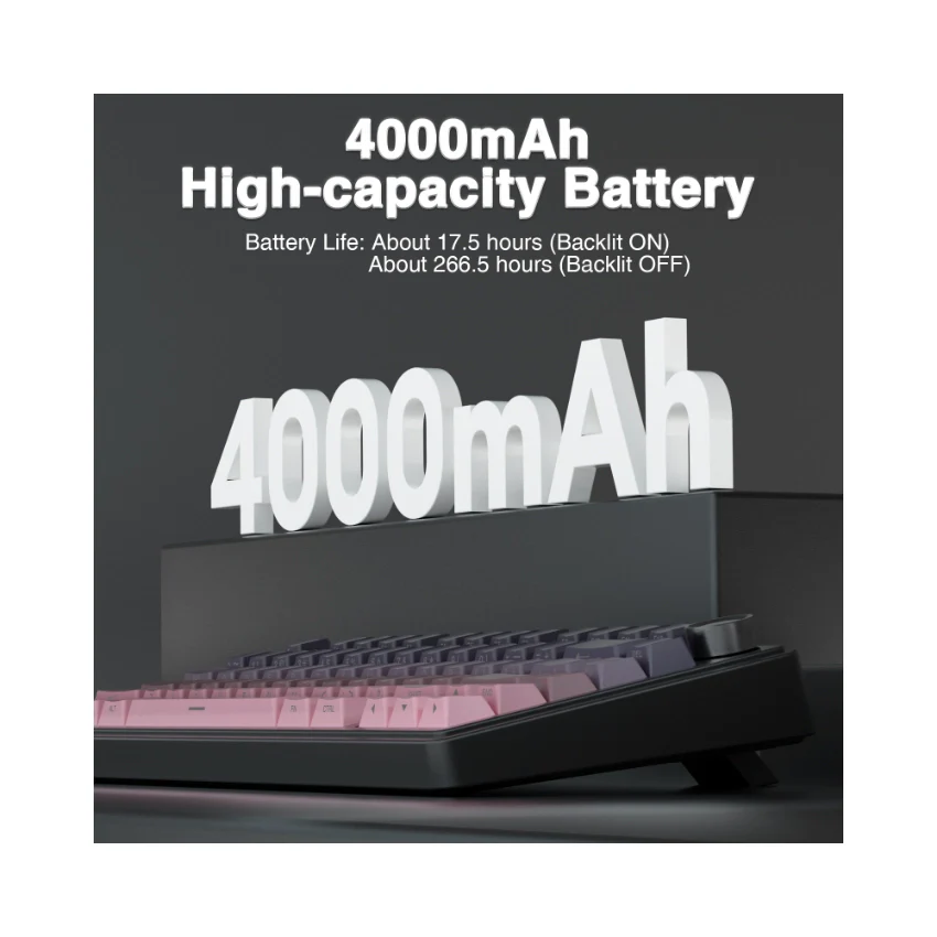 AULA F75 Pro Knob Side-Printed Mechanical Keyboard - Image 31
