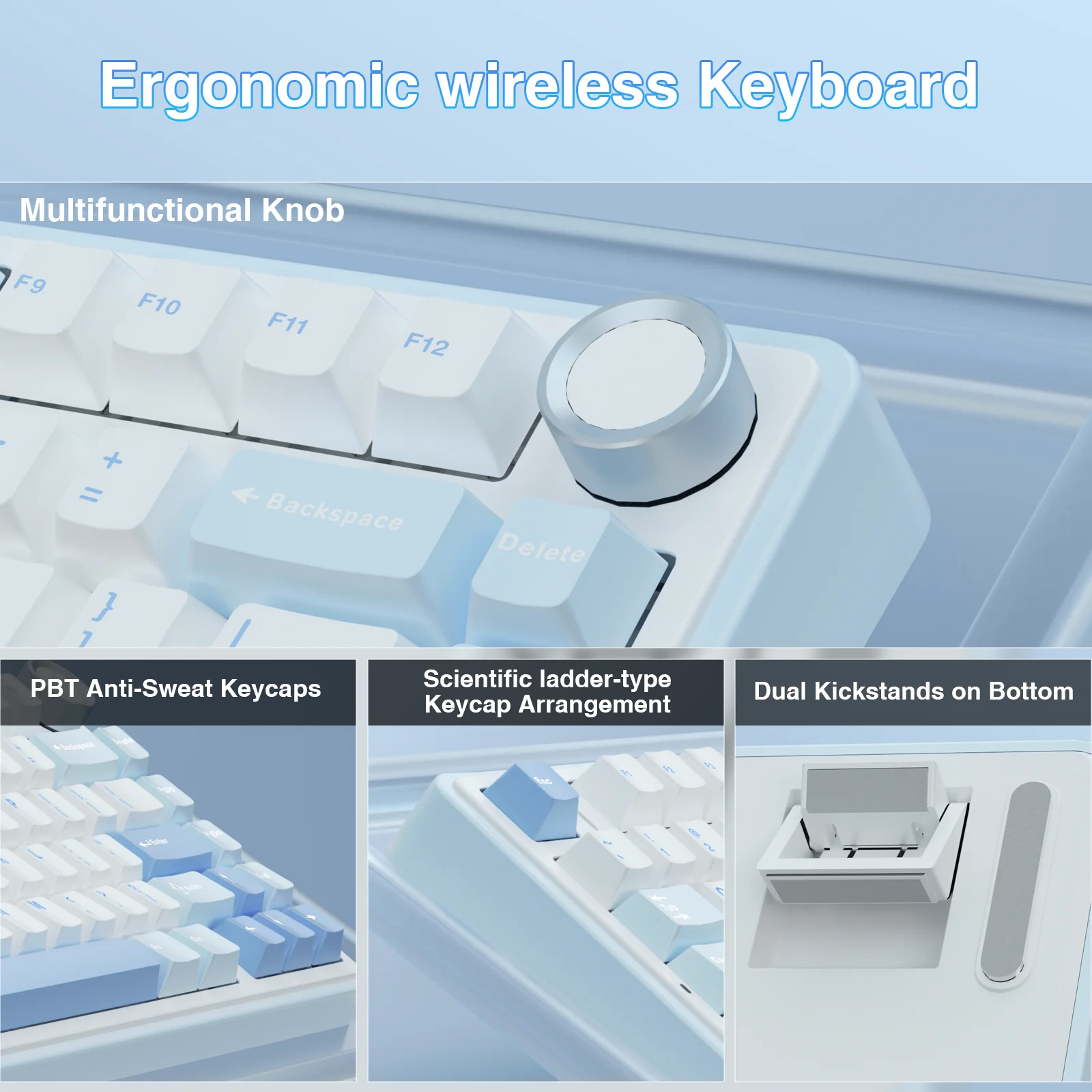 AULA F75 Pro Knob Side-Printed Mechanical Keyboard - Image 90