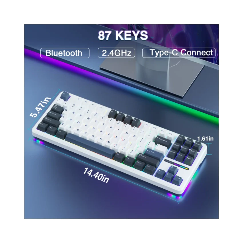 AULA F87 Mechanical Keyboard👉 Huge Clearance Sale - Image 13