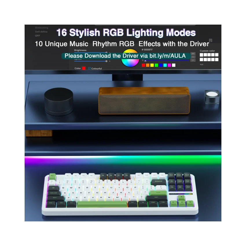 AULA F87 Mechanical Keyboard👉 Huge Clearance Sale - Image 9