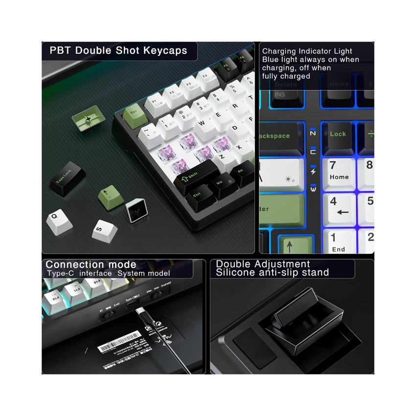 AULA F98X Magnetic Gaming Keyboard👉 Huge Clearance Sale - Image 4