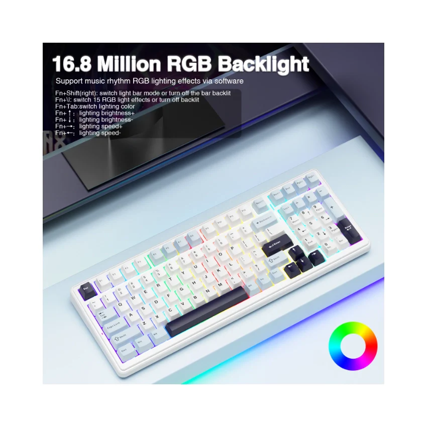 AULA F99 Tri-Mode Mechanical Keyboard👉 Huge Clearance Sale - Image 16