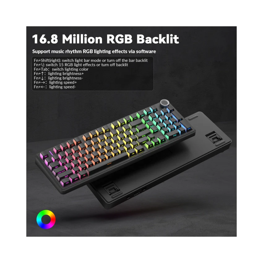 AULA F99 Pro Knob Mechanical Keyboard - Image 46