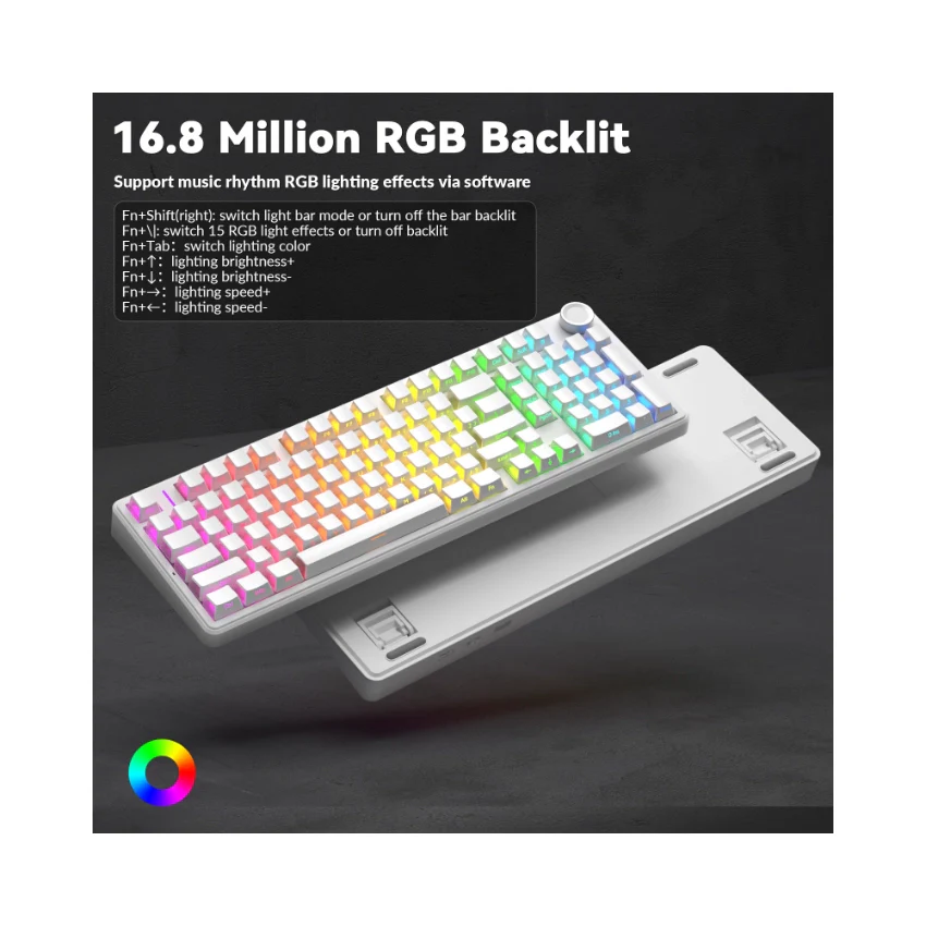 AULA F99 Pro Knob Mechanical Keyboard - Image 55