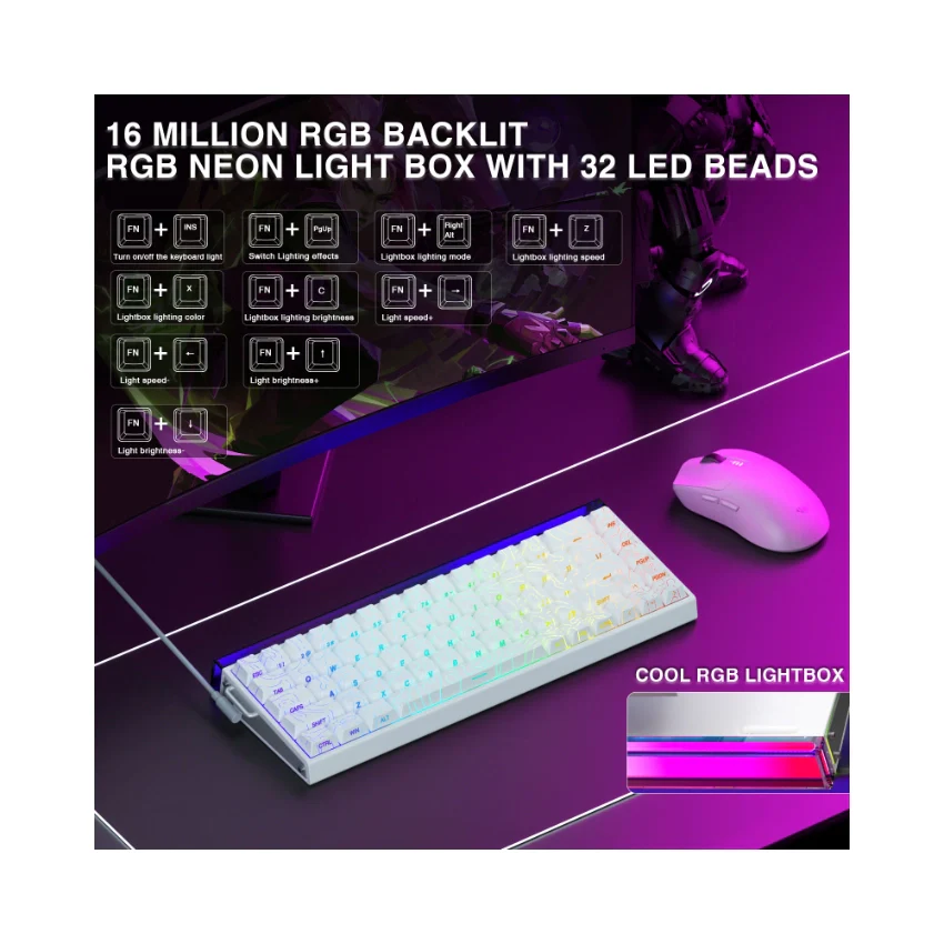 AULA Hero 68 HE Wired Magnetic Keyboard - Image 13