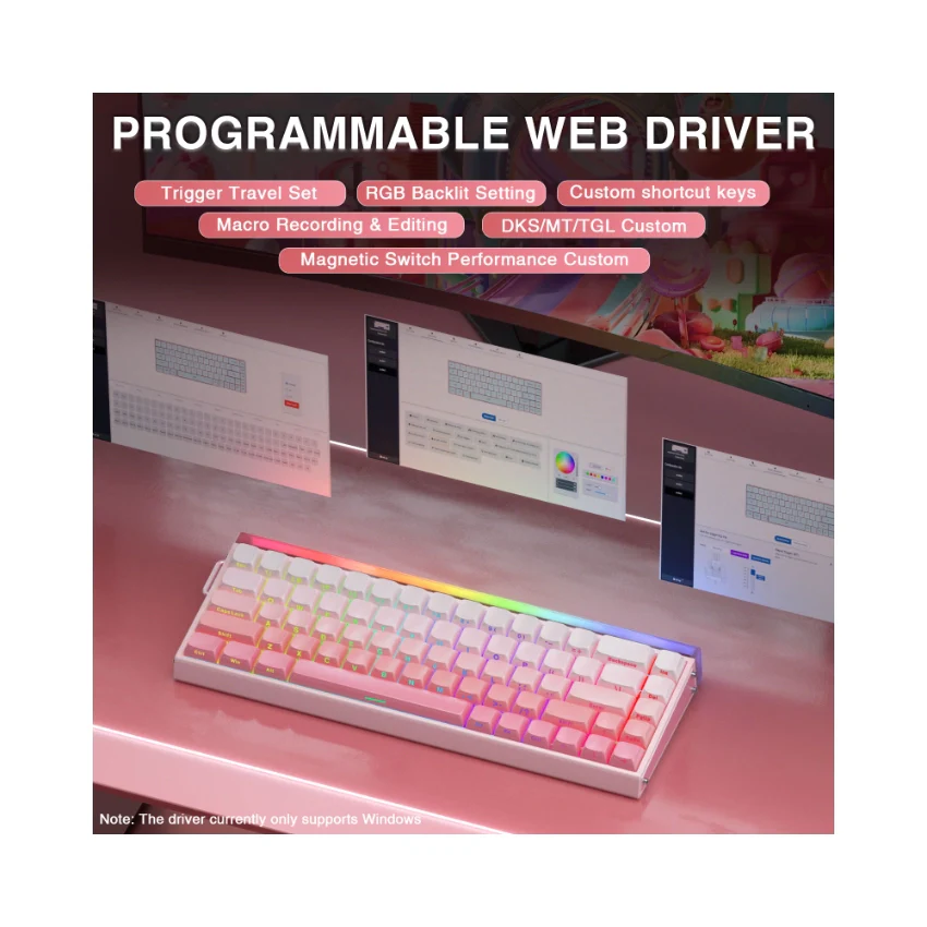 AULA Hero 68 HE Wired Magnetic Keyboard - Image 24