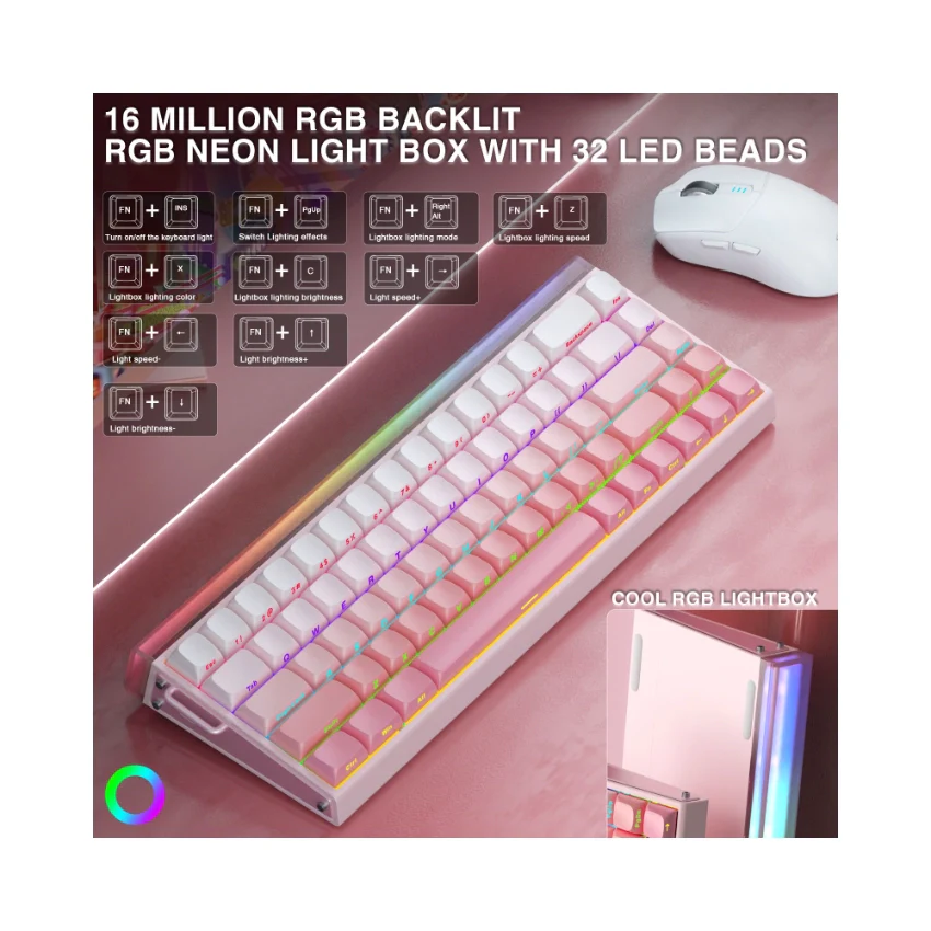 AULA Hero 68 HE Wired Magnetic Keyboard - Image 25