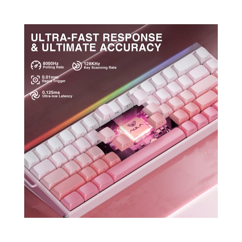 AULA Hero 68 HE Wired Magnetic Keyboard - Image 26