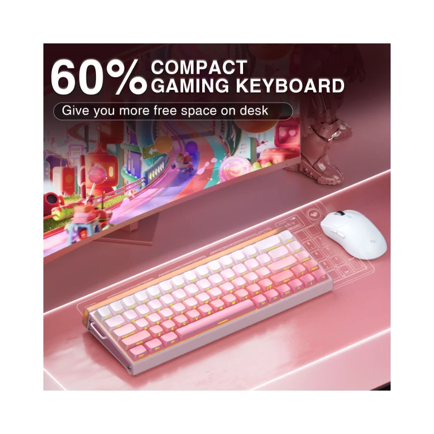 AULA Hero 68 HE Wired Magnetic Keyboard - Image 29
