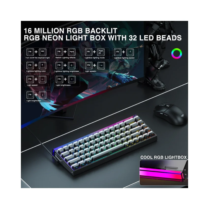 AULA Hero 68 HE Wired Magnetic Keyboard - Image 55