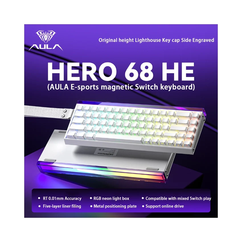 AULA Hero 68 HE Wired Magnetic Keyboard - Image 57