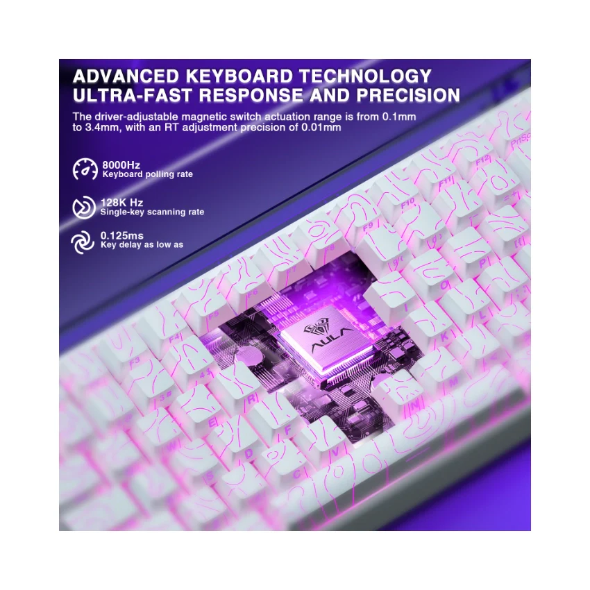 AULA Hero 84 HE Wired Magnetic Keyboard - Image 18