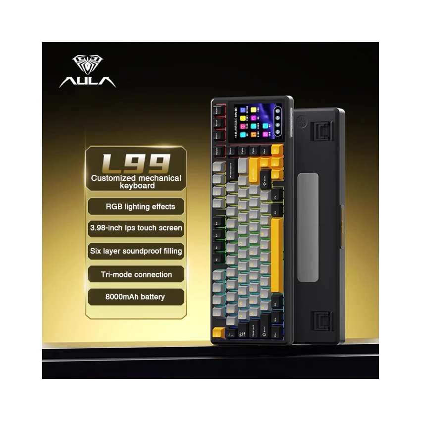 AULA L99 Smart-Screen Mechanical Keyboard - Image 10