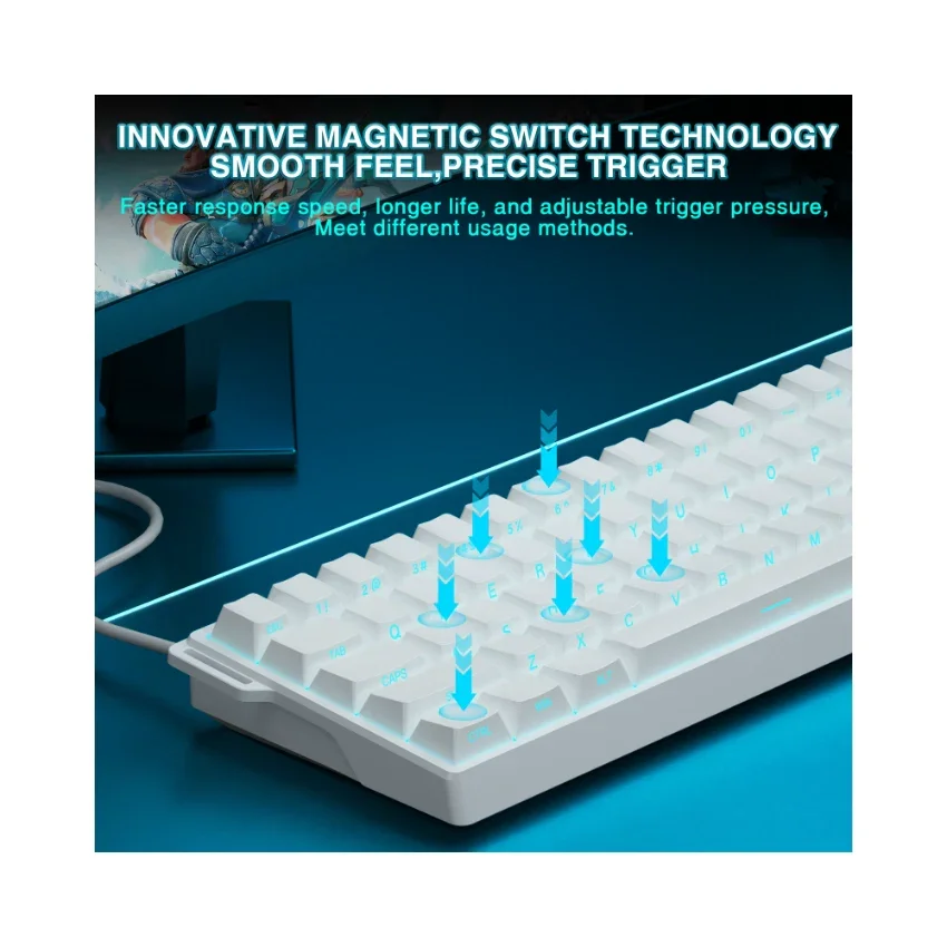 AULA WIN60 HE Wired Magnetic Keyboard - Image 12