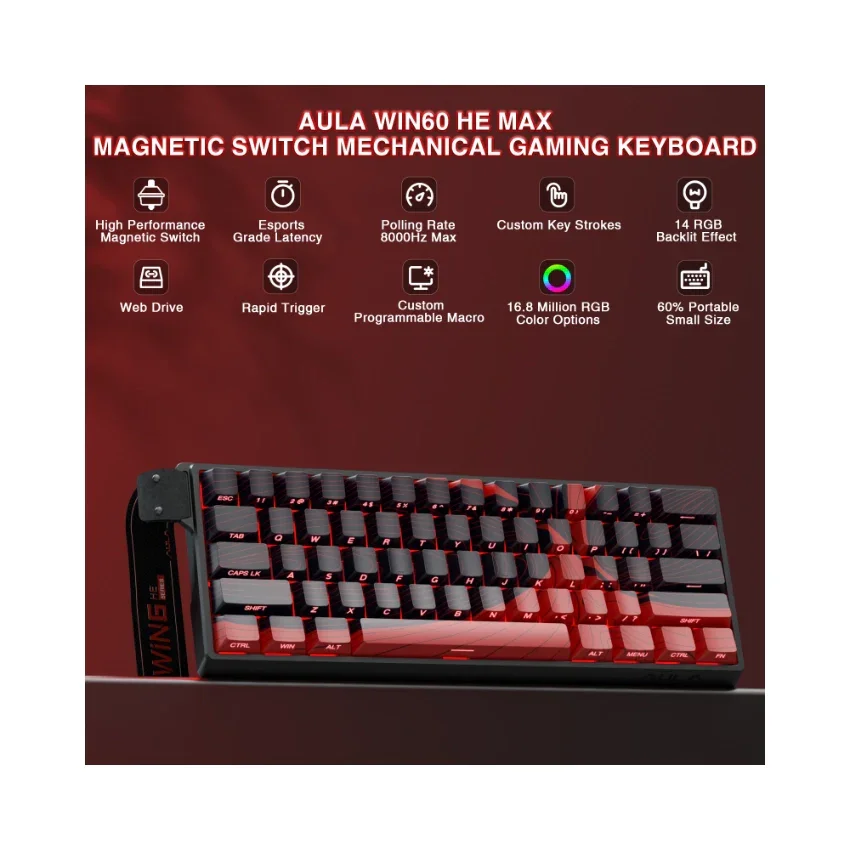 AULA WIN60 HE Wired Magnetic Keyboard - Image 18