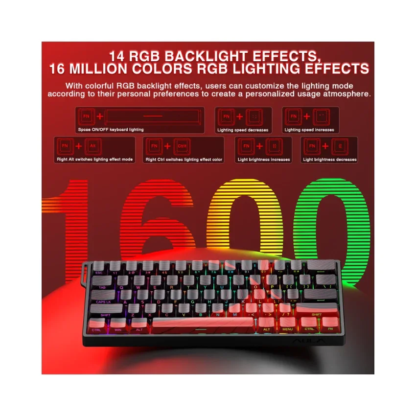 AULA WIN60 HE Wired Magnetic Keyboard - Image 24