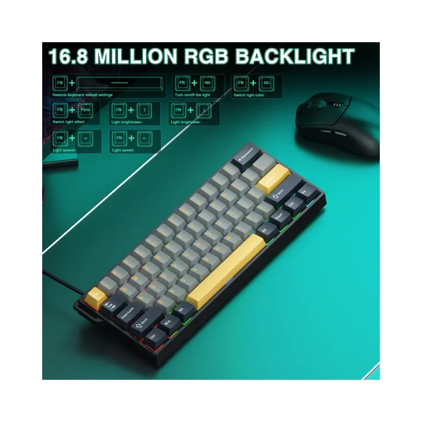 AULA WIN60 HE Wired Magnetic Keyboard - Image 30