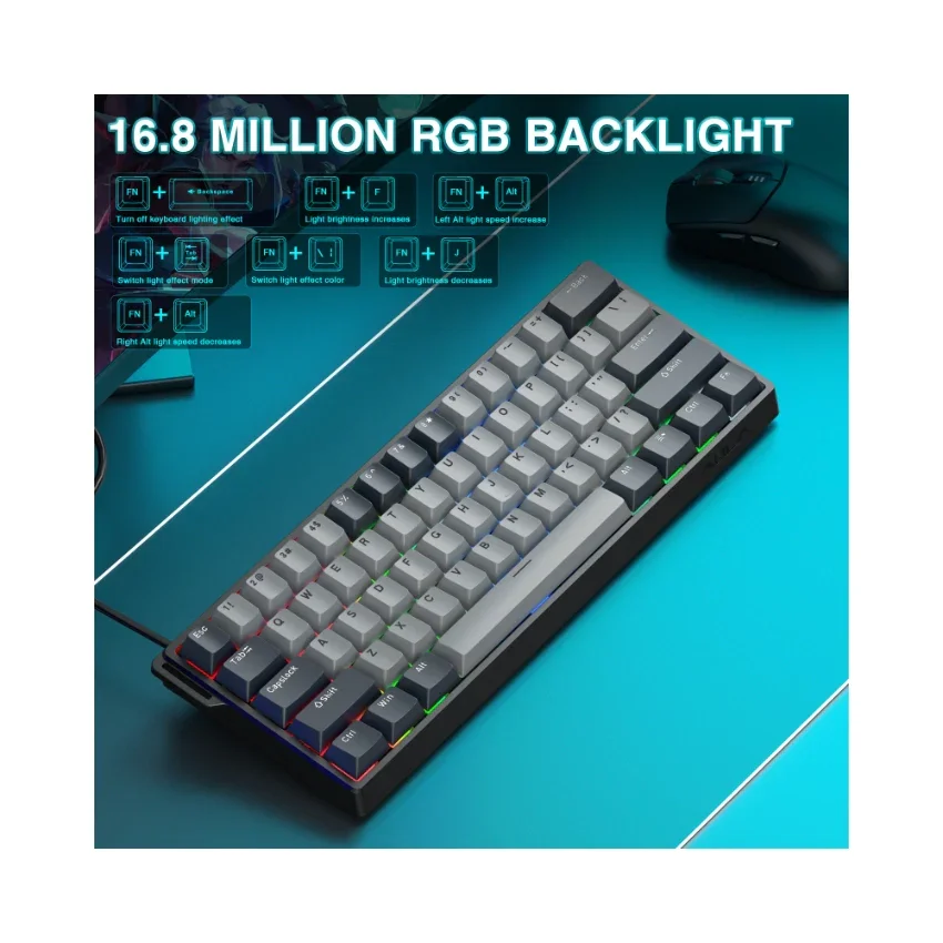 AULA WIN60 HE Wired Magnetic Keyboard - Image 38