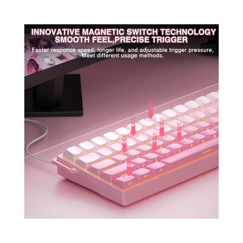 AULA WIN60 HE Wired Magnetic Keyboard - Image 62