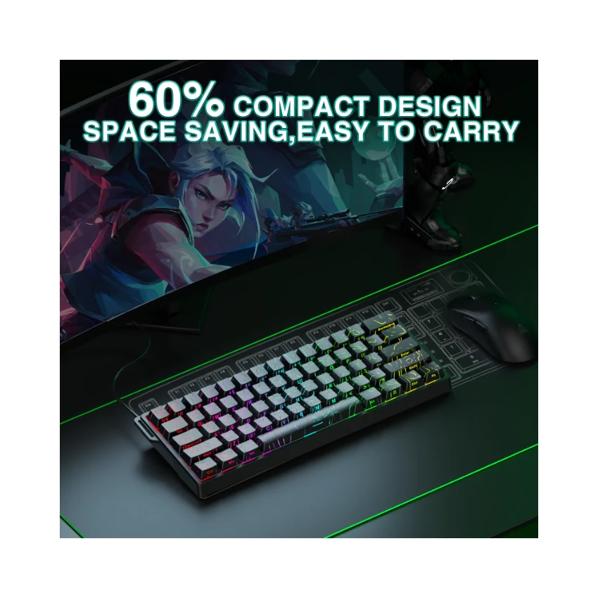AULA WIN60 HE Wired Magnetic Keyboard - Image 78