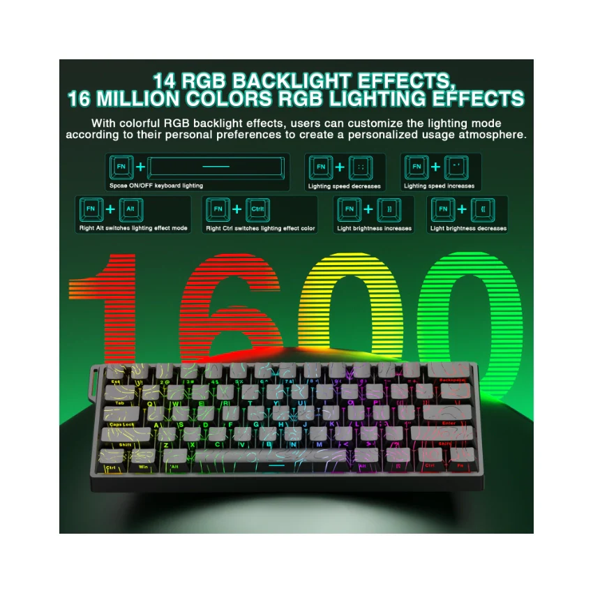AULA WIN60 HE Wired Magnetic Keyboard - Image 81