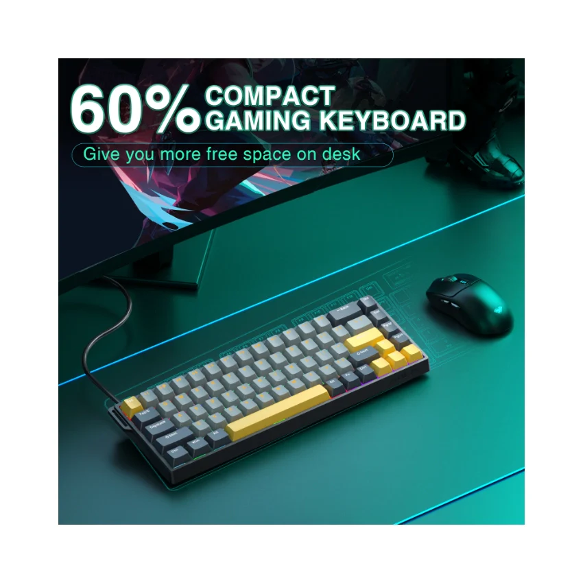 AULA WIN68 HE Wired Magnetic Keyboard - Image 15