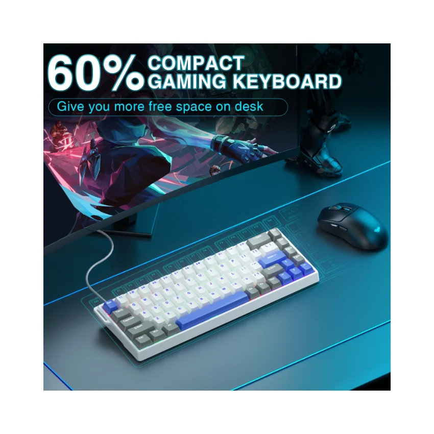 AULA WIN68 HE Wired Magnetic Keyboard - Image 38