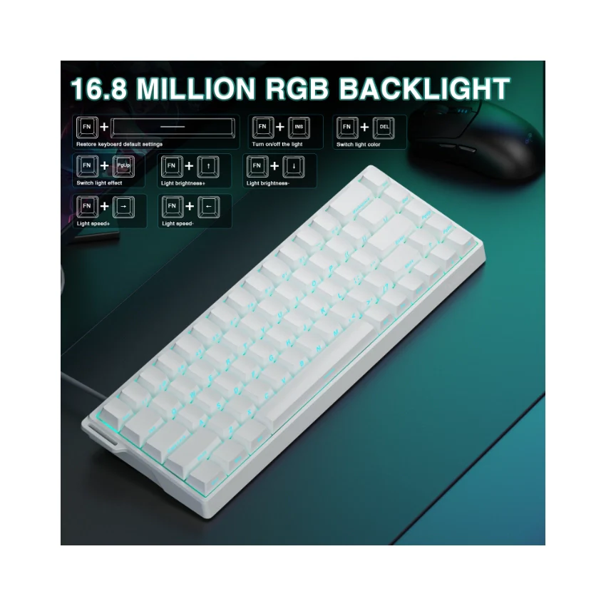 AULA WIN68 HE Wired Magnetic Keyboard - Image 50